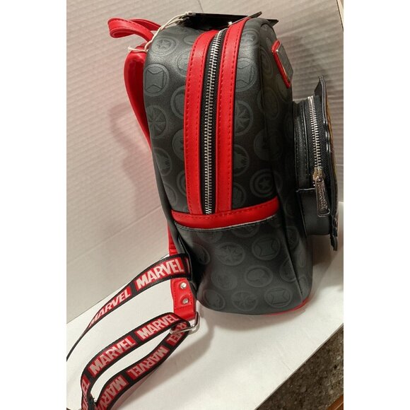 Loungefly Marvel Avengers 60th Anniversary Glow in The Dark Mini-Backpack NEW